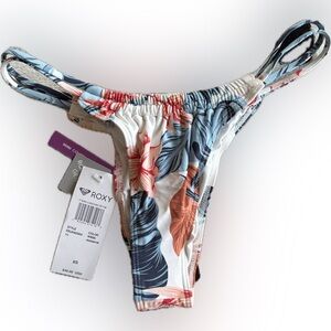 Roxy beach classic mini bottom size XS, BNWT, island floral